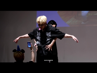 Fancam | 22 06 18 | wow (a c e black and blue) @ 5th fansign in donja art hall