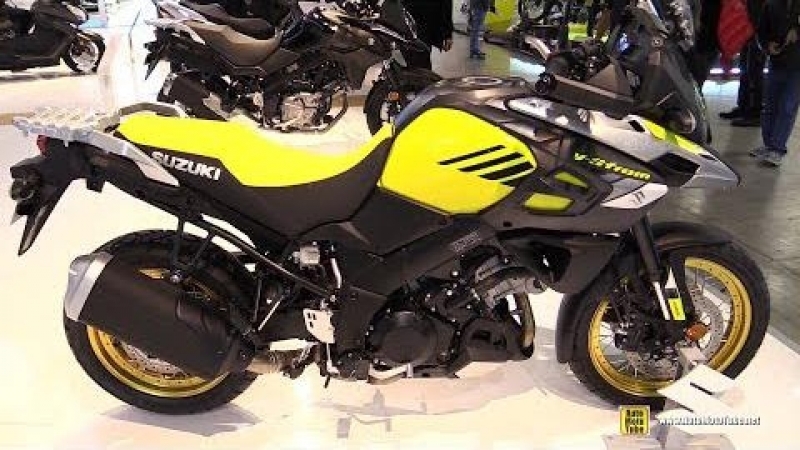 2018 suzuki v strom 1000 xt abs walkaround 2017 eicma milan motorcycle exhibition
