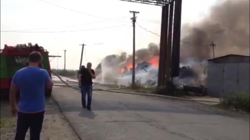 Восемь человек заживо сгорели при пожаре на ямале