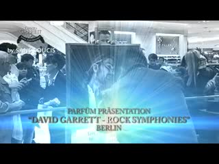 David garrett präsentiert seinen neuen duft in