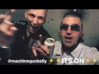 Yelawolf & machine gun kelly in la !