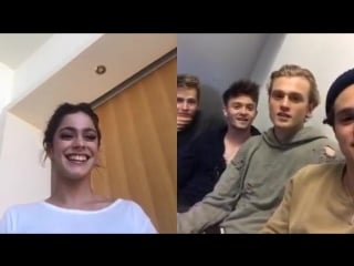 Tini stoessel con the vamps пряма трансляція