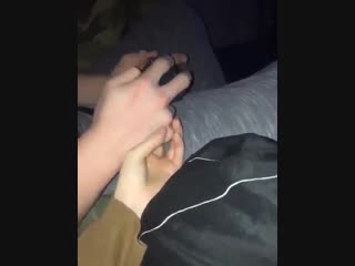 Baekhyun and sehun playing games at home