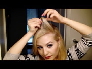 Part i jayne mansfield!! 1950s blonde bombshell hair!!