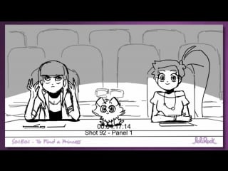 Lolirock behind the scene s01e01 iris audition scene