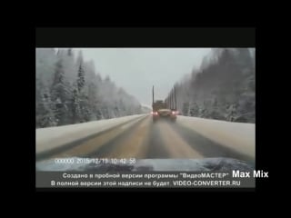 Зимняя подборка заносов от первого лица #4 (регистратор)