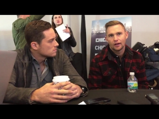 Previewing one chicago with chicago pd s jesse lee soffer and brian geraghty (pt1)