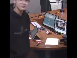 Just casually showing off the sparkly hair clips mp4