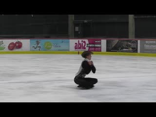 Deniss vasiljevs, latvian championships 2019, after fs ii part