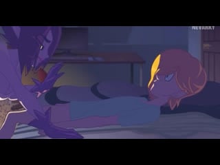 Вампирша высосала из члена всю сперму