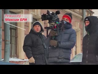 Filming a stunt / съемки трюка