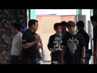 [fancam] beast 150830 leaving (2015 beautiful show)