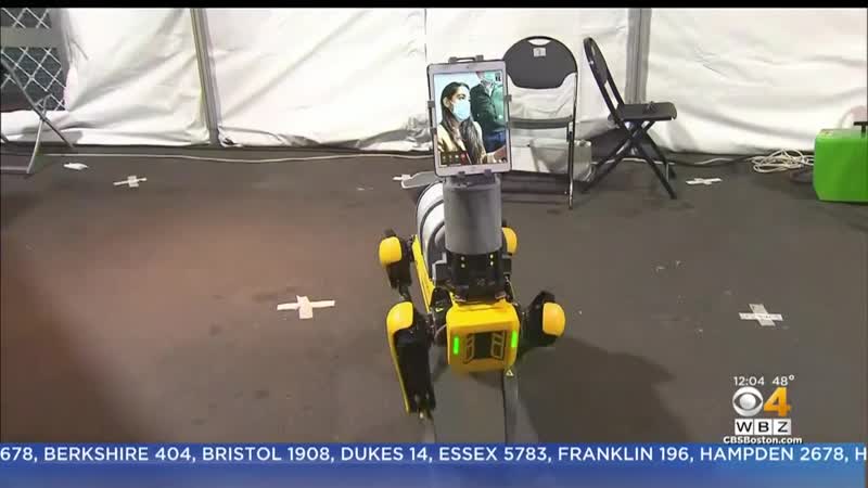 Boston dynamics robots help nurses at brigham and womens