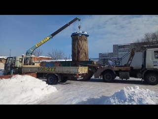 "спецтранс" погрузка бункера