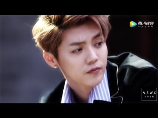 170411 luhan x l'officiel hommes may 2017 cover photoshoot behind the scenes