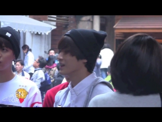 [fancam] 150322 taeyong and sr15b in taiwan jiufen