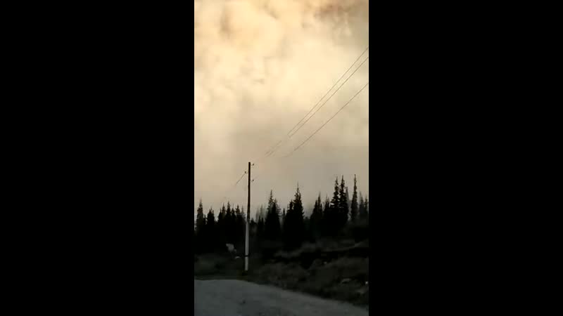 В кыргызстане произошел сход масштабного оползня на 900 тыс кубометров горной массы