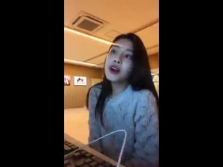 Berry good gowoon (문유정) instagram live 2 [180305]