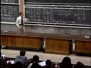 Lec 7 mit 18 06 linear algebra, spring 2005