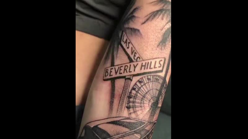 Прикольная татуха