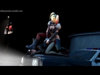 3d porn the punishment of harley quinn (dc comics sex, anal, futa/ futanari)