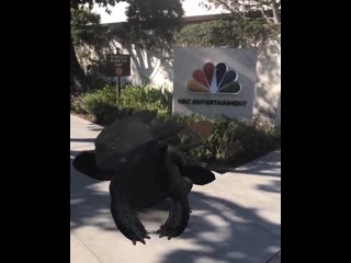 Try this effect by how to train your dragon in the facebook camera