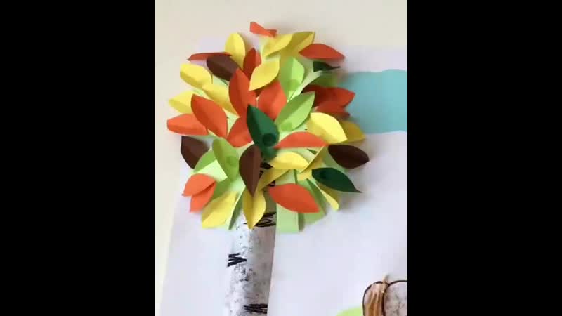 Очень красивая объёмная аппликация