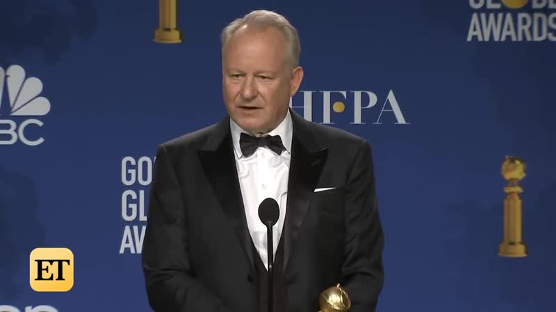 Stellan skarsgard chernobyl golden globes 2020 full backstage interview