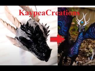 Making a realistic ender dragon (art doll diy tutorial) [xwdp21xs9w8]