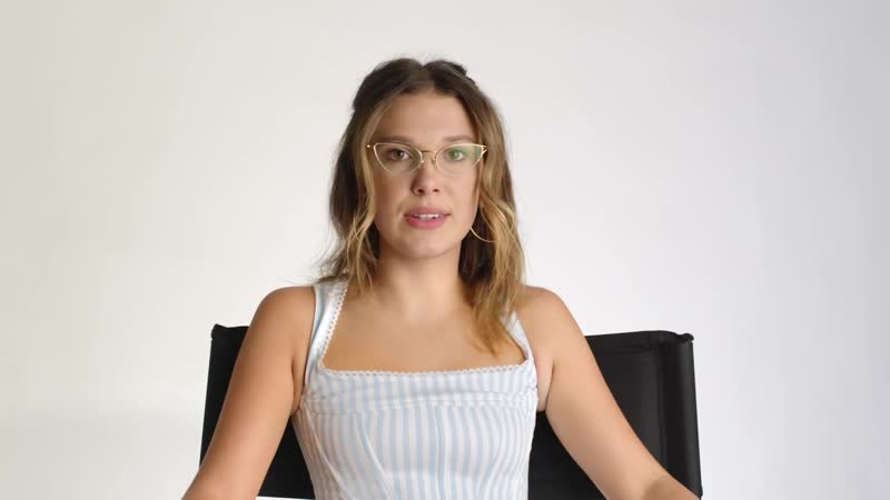 Zoomed in challenge with millie bobby brown, henry cavill, sam claflin | enola holmes