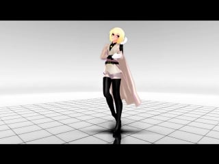 Mmd hyakuya mikaela francium!!