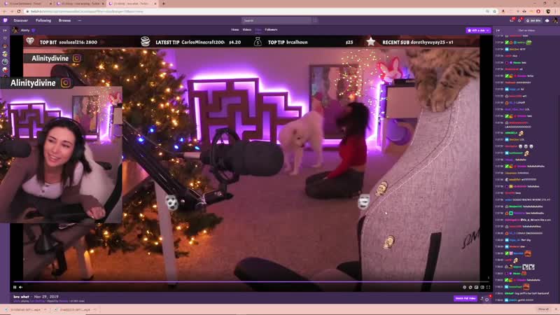 Alinity porn video – Молодые полизала между ног стримерше alinity divine