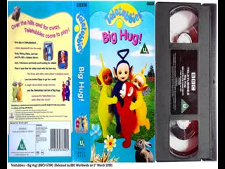 Teletubbies big hug (bbcv 6784) and musical playtime (bbcv 6835) 1999 uk vhs