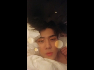 180317 exo’s sehun instagram live