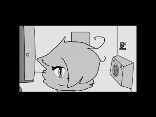 Tecon テレカクシ思春期 (animation)(happy neko pika)(三つ子)(ライフアリス)