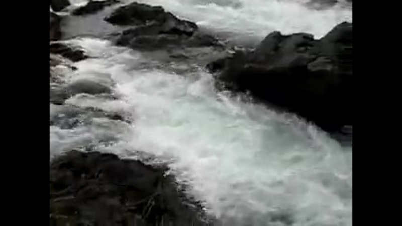 Кизир, первый порог, канализация