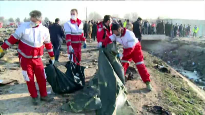 В иране разбился пассажирский самолет boeing 737