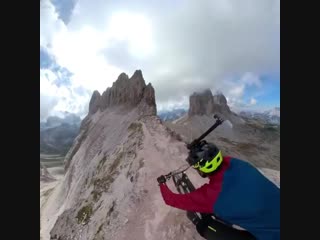 Kilian bron on the gopro