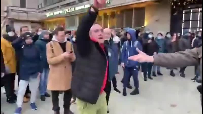 (18+) жесть на пушкинской москва всероссийская акция протеста {23 01 2021}
