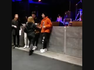 Chase atlantic with fans in aschaffenburg 16/12/18