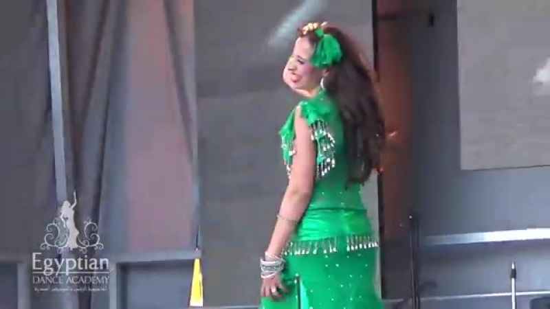 Baladi, nada el masriya showcases one of her talented dancers (maysara) 8990