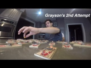 Not my arms challenge mouse trap edition!