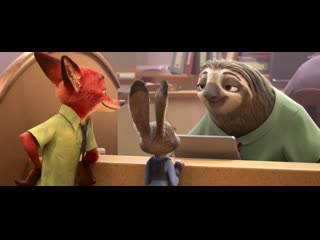 Ленивец блиц (зверополис) zootopia 2016