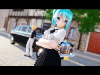 [mmd] 未来景イノセンス(tda high society miku)『4k』