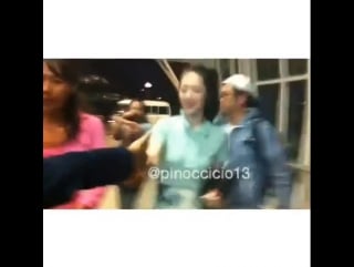 Sulli at ngurah rai airport (bali) (150415)