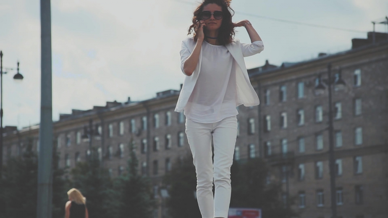 Коллекция из белого хлопка