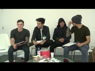 Смеются вдвоем, the janoskians live webchat with mirror celebs, 3 мар 2015 г