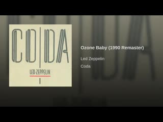 Ozone baby (1990 remaster) mp4