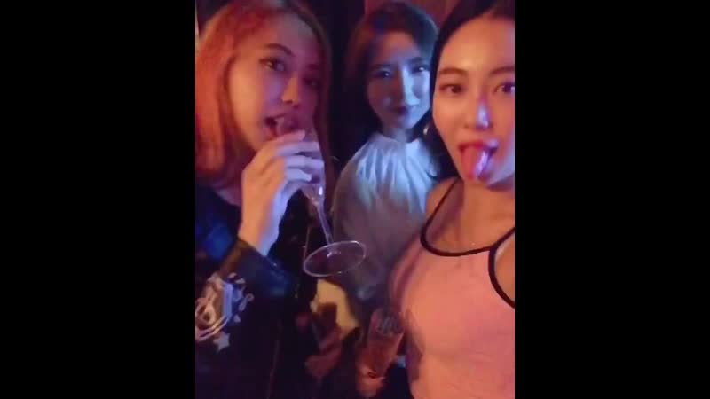 [video] 191110 dodogirlbabyy ig update with kim heechul liphop party heechul 희철 김희철 superjunior 슈퍼주니어