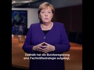 Merkel und die fachkräfte